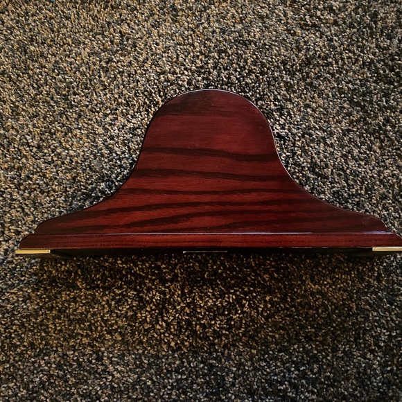 Cherry Wood Mantle Clock - Picture 3 of 4